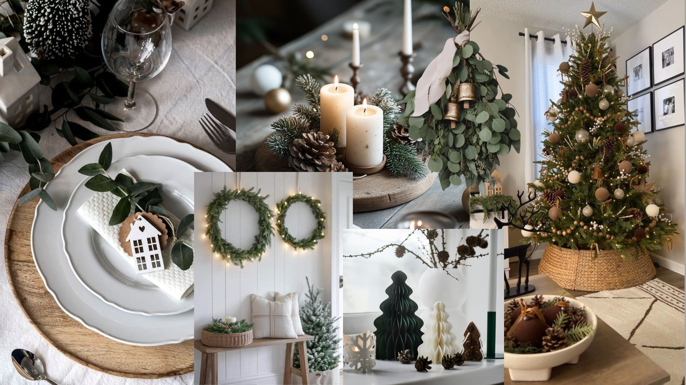 moodboard natale nordico