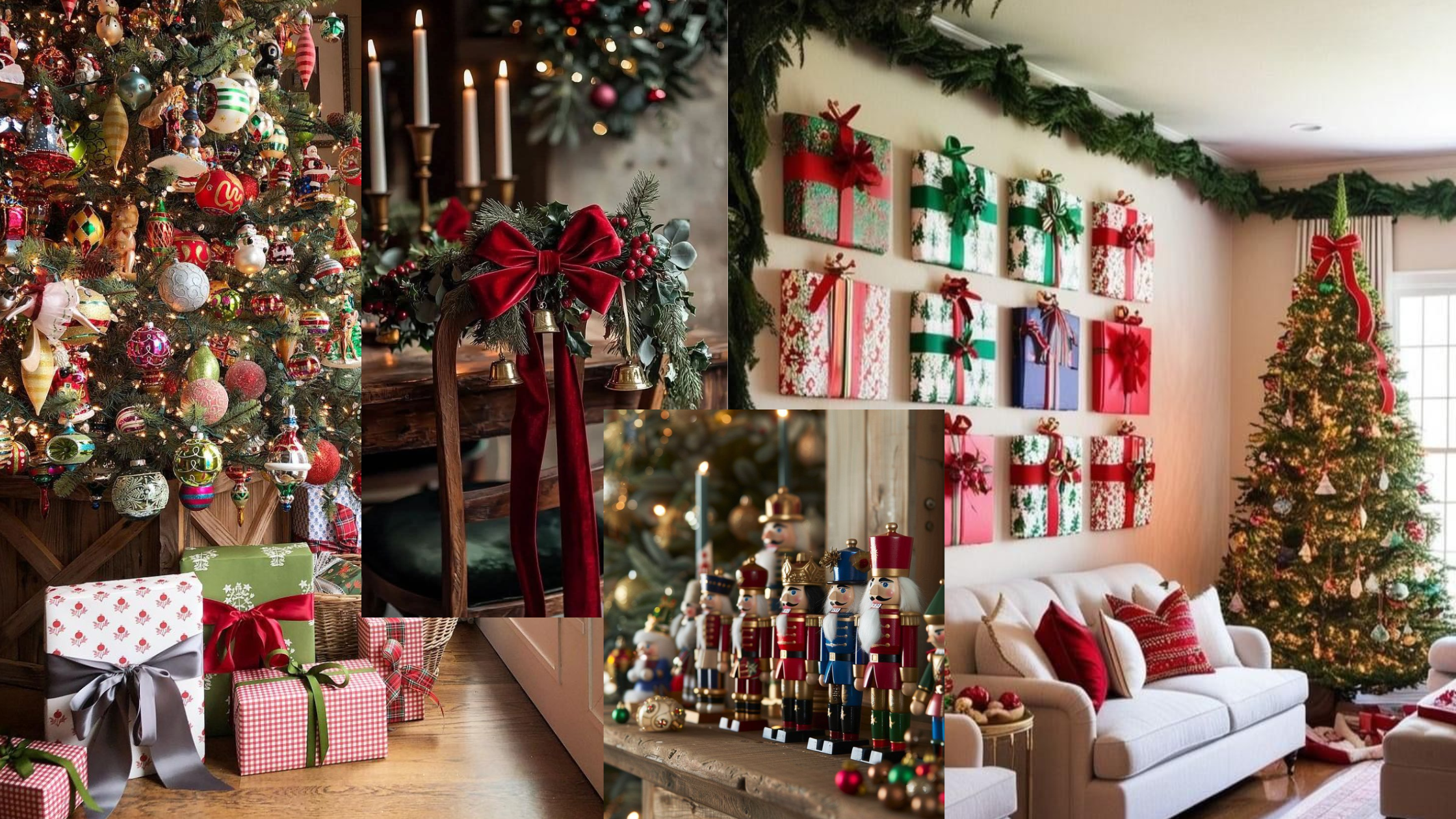 moodboard natale vintage _ pop