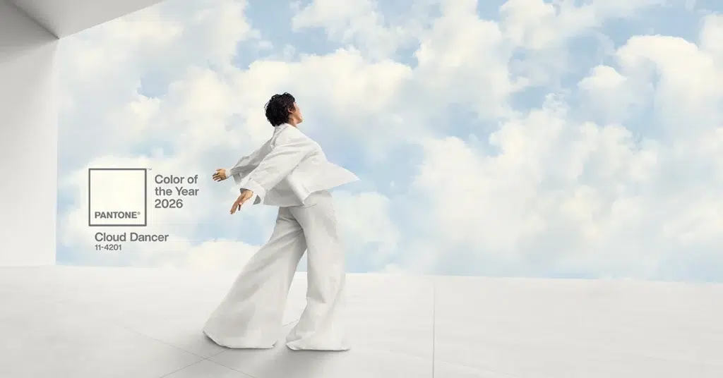 cloud dancer pantone 2026