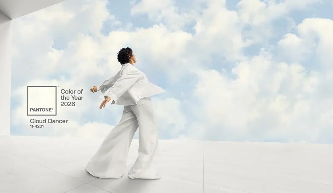 Cloud Dancer: il Pantone 2026 che esprime il bisogno di alleggerire